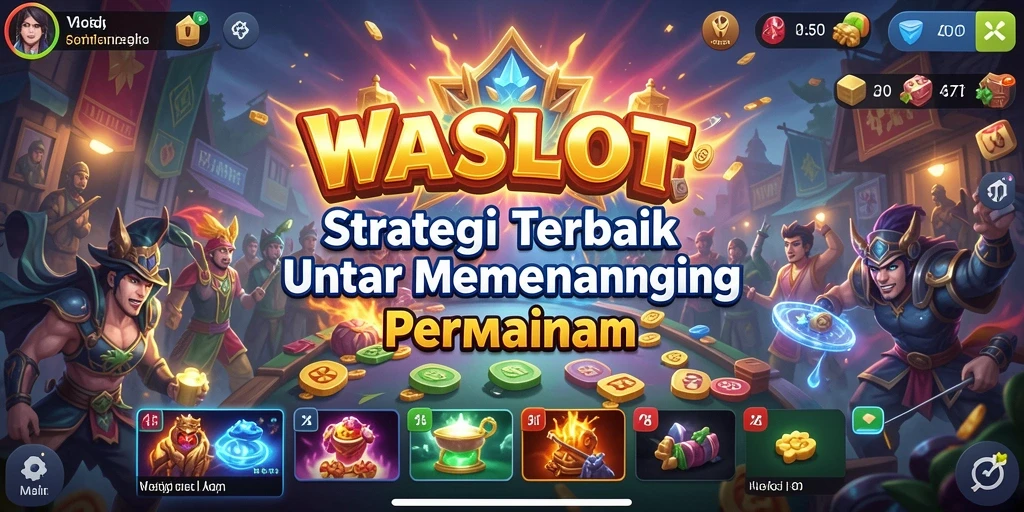 Tampilan menarik dan gameplay menegangkan dari WASLOT.